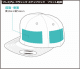 【クラＴキタカミ】プレミアム クラシック スナップバック：プリント範囲